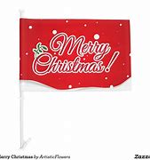 Image result for Christmas Car Flags