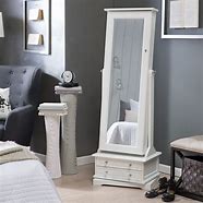 Image result for White Free Standing Mirror