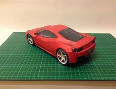 Image result for Ferrari Car Paper Model Templates