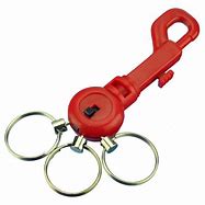 Image result for Plastic Snap Clip Key Chain