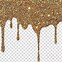 Image result for Rose Gold Glitter Drip PNG