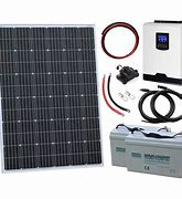 Image result for Solar Panel Battery 12V