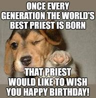 Image result for Funny Priest Birthday Card