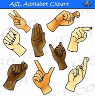 Image result for Sign Language Alphabet Clip Art
