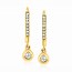 Image result for Costco Jewelry Diamond Hoop Earrings