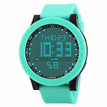 Image result for Green LED Screen Touch Watch