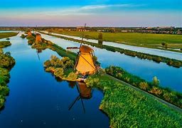 Image result for Windmills Netherlands Airial Shot