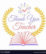 Image result for Thank You Teacher Vector