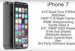 Image result for New iPhone 7 Specs