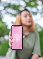 Image result for Holding iPhone Mockup White