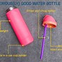 Image result for Flat Water Bottle Stainless Steel