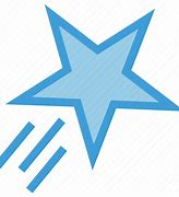 Image result for Blue Shooting Star Icon