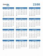 Image result for March 2100 Calendar
