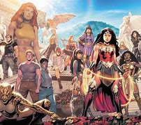 Image result for Wonder Woman Team