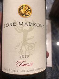 Image result for Lone Madrone Tannat Paso Robles