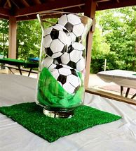 Image result for DIY Soccer Centerpiece