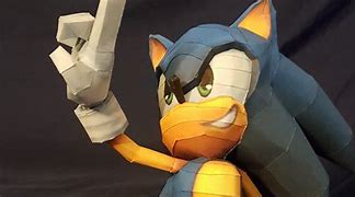 Image result for Minecraft Papercraft Sonic