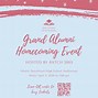 Image result for Alumni Homecoming Poster Greeting