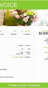 Image result for Floral Invoice Template