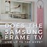Image result for Samsung Frame TV Back Wall