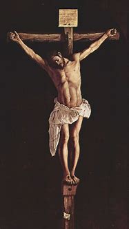 Image result for Jesus On Cross Painting
