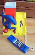 Image result for SpiderMan Flip Phone