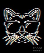 Image result for Cool Trippy Cat Wallpapers