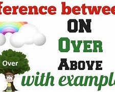 Image result for Over and above Meaning