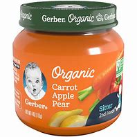 Image result for Organic Carrots Baby Food