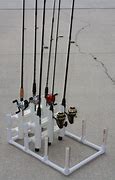 Image result for Homemade PVC Bank Fishing Rod Holders