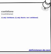 Image result for cuotidiano