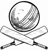 Image result for Hand Drawn Cricket Bat