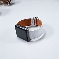Image result for Leather Band for White Apple Watch