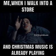Image result for Christmas Music On Repeat Meme