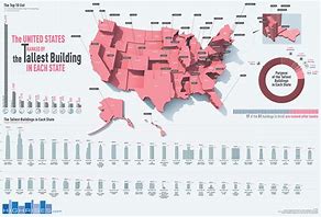 Image result for Tallest Building in Each State Map