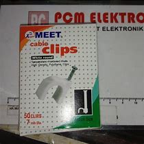 Image result for Jual Cable Wall Clips 7Mm