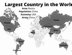 Image result for 32 Biggest Country in the World