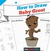 Image result for Baby Groot Drawing Color