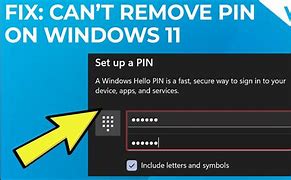 Image result for Windows 11 Pin Issues