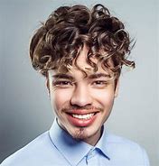 Image result for Wavy Perm Men