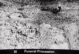 Image result for Gandhi Funeral