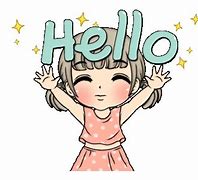 Image result for Cute Hello Animated