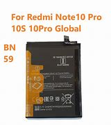 Image result for Redmi Note 10 Pro Battery