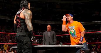 Image result for John Cena V Roman Reigns Wallpaper HD