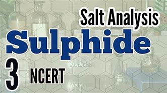 Image result for Sulphide Sulphite Sulphate