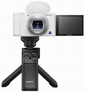 Image result for White Sony Camera