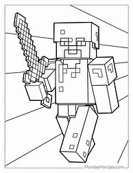 Image result for Cool Minecraft Coloring Pages