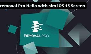 Image result for Iremoval Pro Jailbreak iOS 15