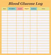 Image result for Printable Blood Glucose Log Book