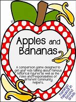 Image result for Apples and Bananas Compare and Contrast
